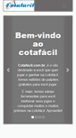 Mobile Screenshot of cotafacil.com.br